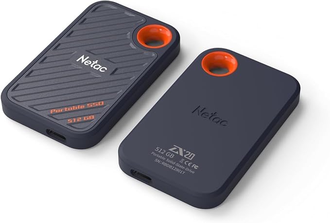 Netac 512GB Extreme Portable SSD External Solid State Drives Up to 2000MB/s - Image 4