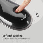 Kensington Mousepad and Wrist Rest, 11-2/5"Wx17-7/10"Lx1-7/10"H, GY Each - Image 3