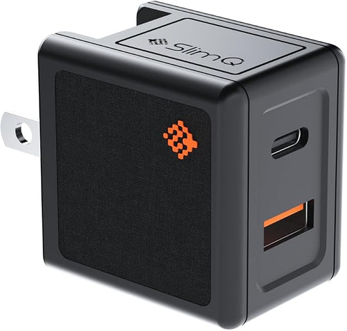  30W USB C GaN Quick Charger PD Mini Type C Wall Fast Charging Block by SlimQ