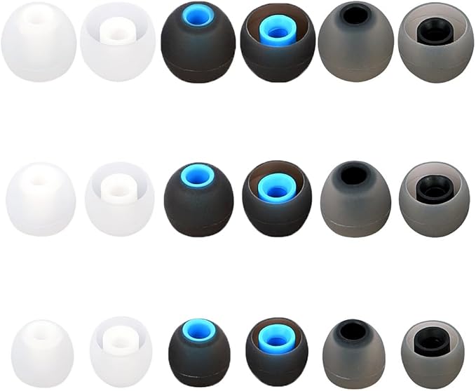Earbud Tips Ear Bud Tips Soft Anti Slip Washable and Reusable Silicone - Image 7