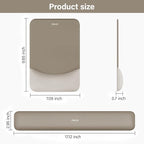 MOSISO Wrist Rest Support for Mouse Pad&Keyboard Set, Rectangular Ergonomic - Image 7