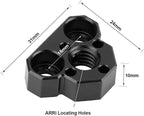 CAMVATE Anti-Twist 3/8"-16 ARRI-Style Accessory Adapter - Image 2