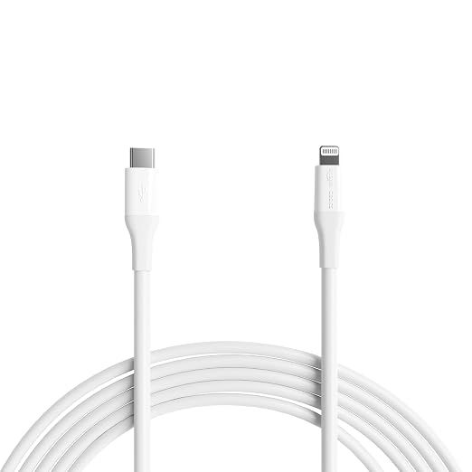 Amazon Basics MFi Certified USB-C to Lightning Fast Charging Cable by AmazonBasics
