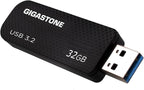 Gigastone Z30 32GB USB3.0 Flash Drive, Capless Retractable Design Pen Drive by Gigastone