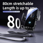 Magnetic Phone Holder Car Wireless Charger, 66W Fast Charging Phone Mount 360 - Image 5