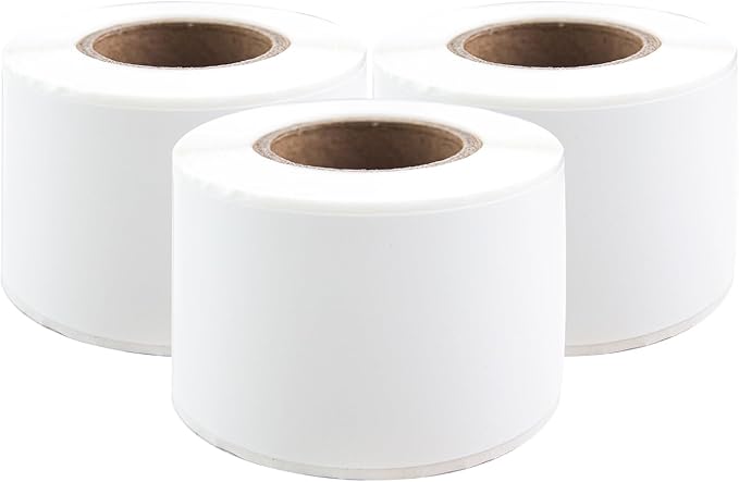 PUQU 30x70mm Direct Thermal Sticker Labels, Self-Adhesive All-Purpose Label by PUQU