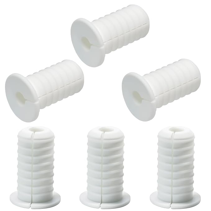 6pc Starlink Cable Grommet 3/4" Silicone Anti-Slip Waterproof Wall Hole Pass by EASYEAH