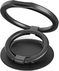 Phone Grip, Phone Ring Holder Finger Kickstand, Foldable & Adjustable Metal by Monidea