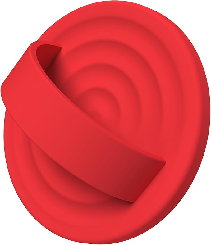 Magnetic Phone Ring Grip Holder, Silicone Finger Loop Grip, Compatible by COFFKER