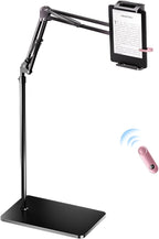 Floor Stand for Kindle with Remote Page Turner, Holder Stand for Reading in Bed by UNIBITRI