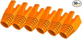 50 Pcs Cat7 Cat7A Cat8 Strain Relief Boot, RJ45 Plug Connector Cover Modular by VIVOCH