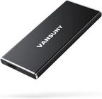 Vansuny 2TB Portable External SSD, USB 3.1 Gen2 Up to 500MB/s Solid State Drive by VANSUNY