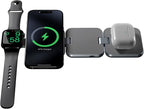 3 in 1 Charging Station for Apple Devices, Magnetic Foldable Wireless Charger - Image 3