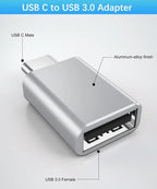 Elebase USB to USB C Adapter&Type C Male to 3.0 Female Adaptor 4PCS, - Image 6
