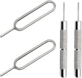 4 Pcs SIM Card Removal Openning Tool Tray Eject Pins Needle Opener Ejector by Unknown