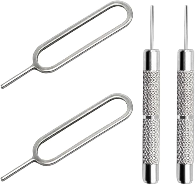 4 Pcs SIM Card Removal Openning Tool Tray Eject Pins Needle Opener Ejector by Unknown