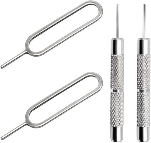 4 Pcs SIM Card Removal Openning Tool Tray Eject Pins Needle Opener Ejector by Unknown