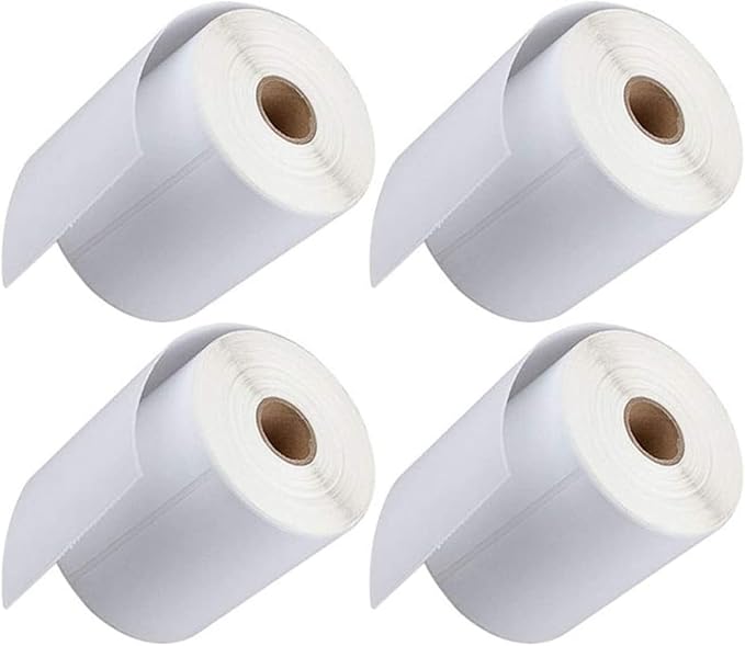 FungLam 4 Rolls 4x6 Direct Thermal Shipping Labels, 250 Labels Per Roll by FungLam