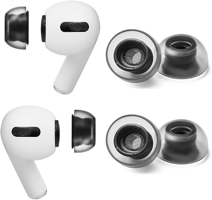 AZLA Crystal for Airpods Pro 1st & 2nd Gen – Airpod Pro Ear Tip Replacement – by AZLA
