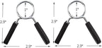 Barbell Clamps Dumbbell Spring Clip Circlip Collars 1 Inch Weight Bars Clips - Image 2