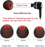 Silicone Replacement Earbud Tips Ear Tips Fit Most in-Ear Earbuds Headphone - Image 3
