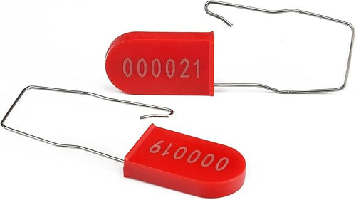 100PCS Plastic Padlock Security Seals Metal Wire Padlocks Electric Meter Seal - Image 2