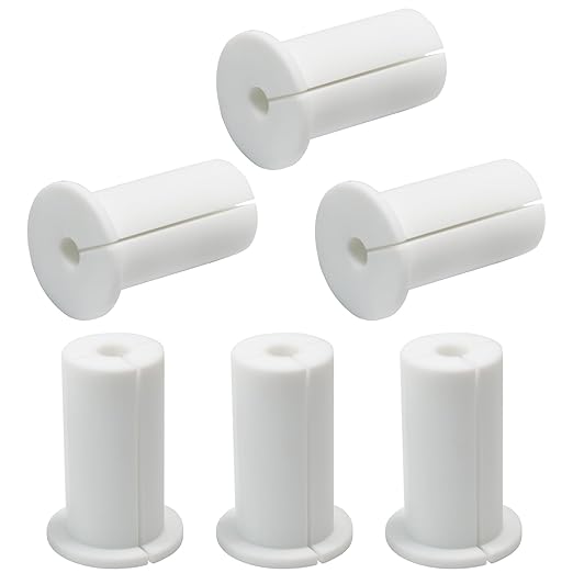 6pc Starlink Cable Grommet 1" Silicone Waterproof Wall Hole Pass Through Split by EASYEAH