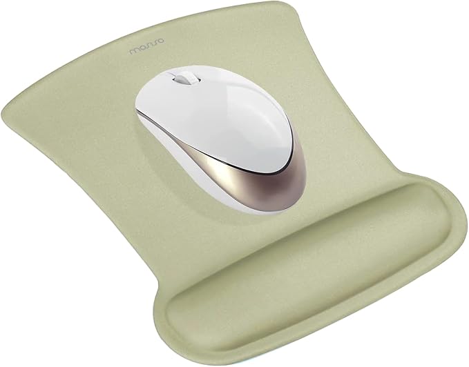 MOSISO Wrist Rest Support for Mouse Pad & Keyboard Set, Ergonomic Mousepad - Image 7
