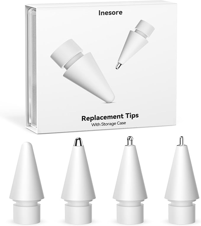 Inesore 4 Styles Replacement Tips by Inesore