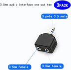 3.5mm Headphone Y Splitter - Image 2