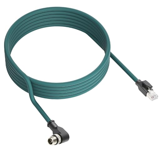 Alvin's Cables M12 X-Code 8 Pin Male to RJ45 Ethernet Cable - Image 5