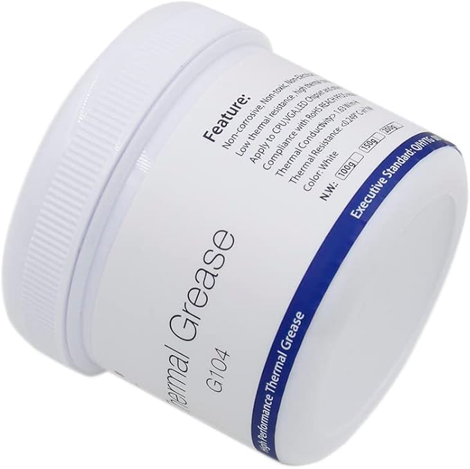 G104 200g Thermal Conductive Paste, Silicone Thermal Compound Grease, Heatsink - Image 7