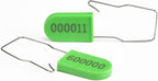 100PCS Plastic Padlock Security Seals Metal Wire Padlocks Electric Meter - Image 2