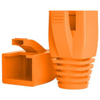 100Pack RJ45 Boot Cover, Cat5 Cat6 Cat6A Ethernet Network Cable Strain Relief - Image 2