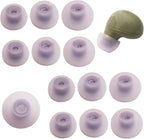 Silicone Ear Tips for Galaxy Buds 2 Replacement Earbud Tips, 6 Pairs LMS Purple by EarbudsTipsAccessories