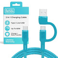 BLACK+DECKER USB C Multi Charging Cable, Fast Multi Charger Cable w/Adapter by BLACKDECKER