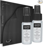 Sparkle Anti-Reflective Lens Cleaner Spray kit | 1oz Glasses Cleaner Spray + by OPTIPAK