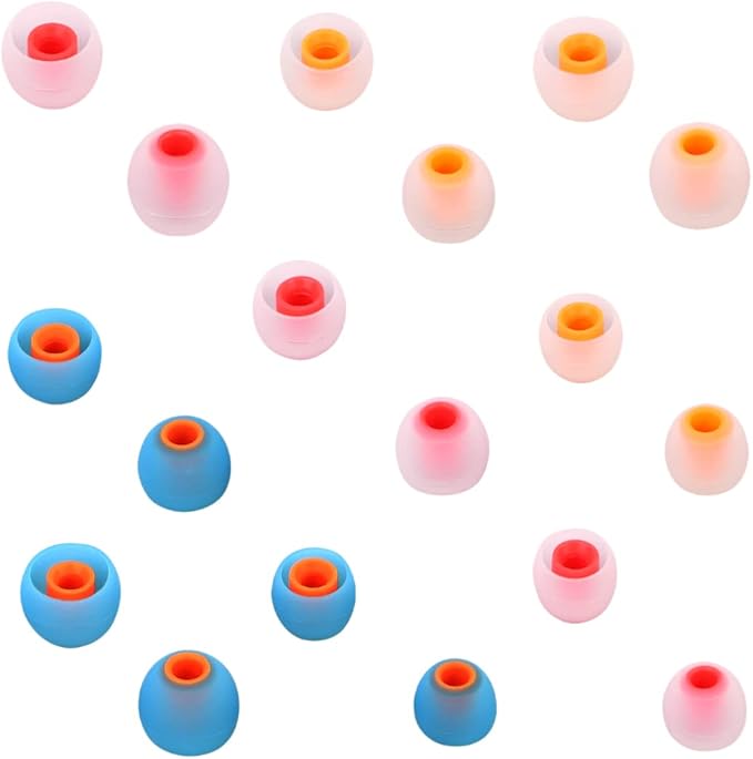 Earbuds Replacement Tips Silicone Earbud Tips Ear Gels Fit by CYADCI