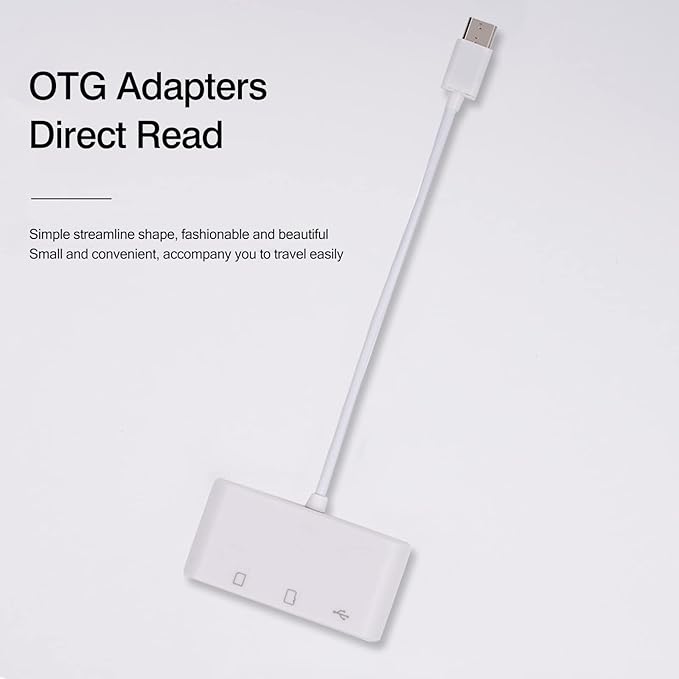 SD Card Reader for Android, Micro SD Card to USB Adapter, USB C SD Card Reader - Image 2