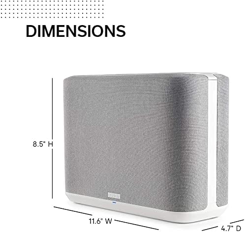 Denon Home 250 Wireless Smart Speaker – Mid-Size, Stereo Sound, Wi-Fi & - Image 2