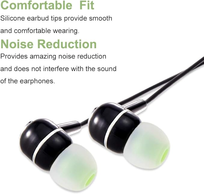 Earbud Tips Soft Silicone Earbuds Replacement Tips Fit - Image 5