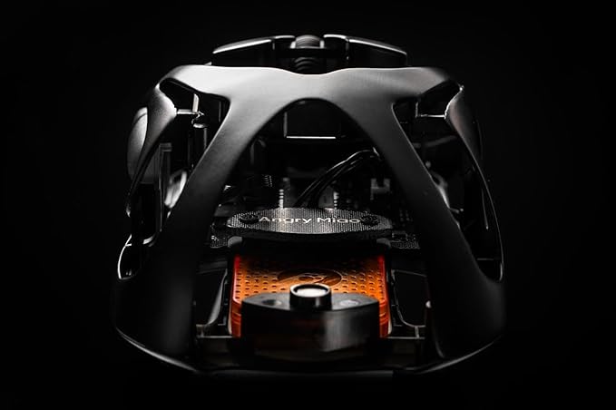 AM Infinity Gaming Wireless Mouse, 49g Metal Ultralight Hollow Design, 30000 - Image 2