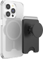 PopSockets Phone Wallet with Expanding Grip and Adapter Ring by PopSockets