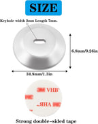 Security Lock Plate Self-Adhesive Plate - Image 2
