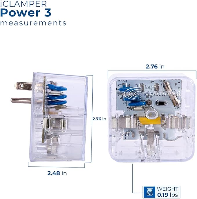 Clamper 3-Outlet Surge Protector 1800 Joules, - Image 8
