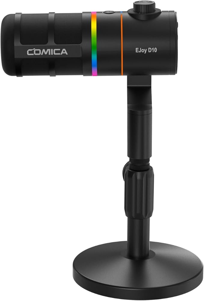 COMICA EJoy D10 D USB/XLR Dynamic Microphone by COMICA