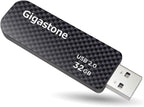 GIGASTONE V30 32GB USB 2.0 Flash Drive, Retractable Sliding Design Pen Drive by Gigastone