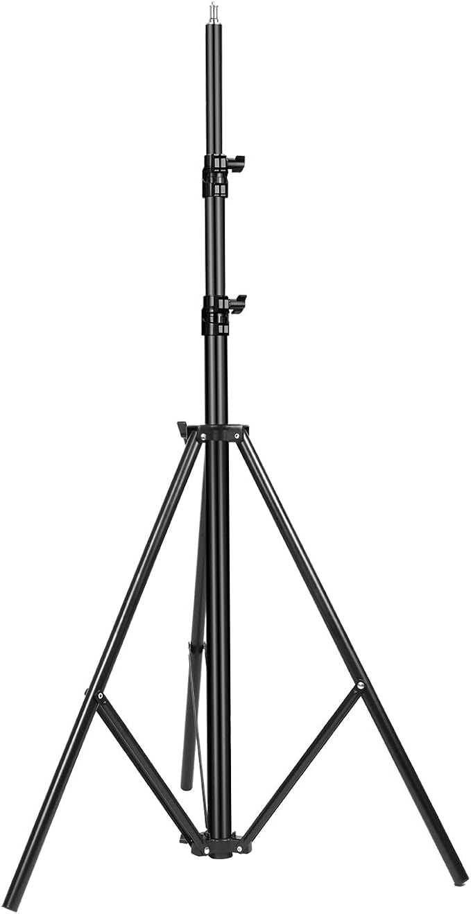 2 Packs Heavy Duty Light Stand 10ft/300cm, Adjustable Air-Cushioned Metal - Image 2