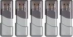 PNY 128GB Turbo Attaché 3 USB 3.0 Flash Drive 5-Pack – Grey, P-FD128X5TBOP-MP - Image 4