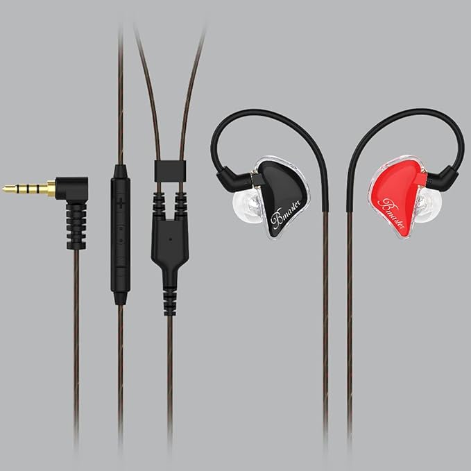 BASN in-Ear Monitors, Bmaster Triple Driver HiFi Stereo Noise-Isolating - Image 4